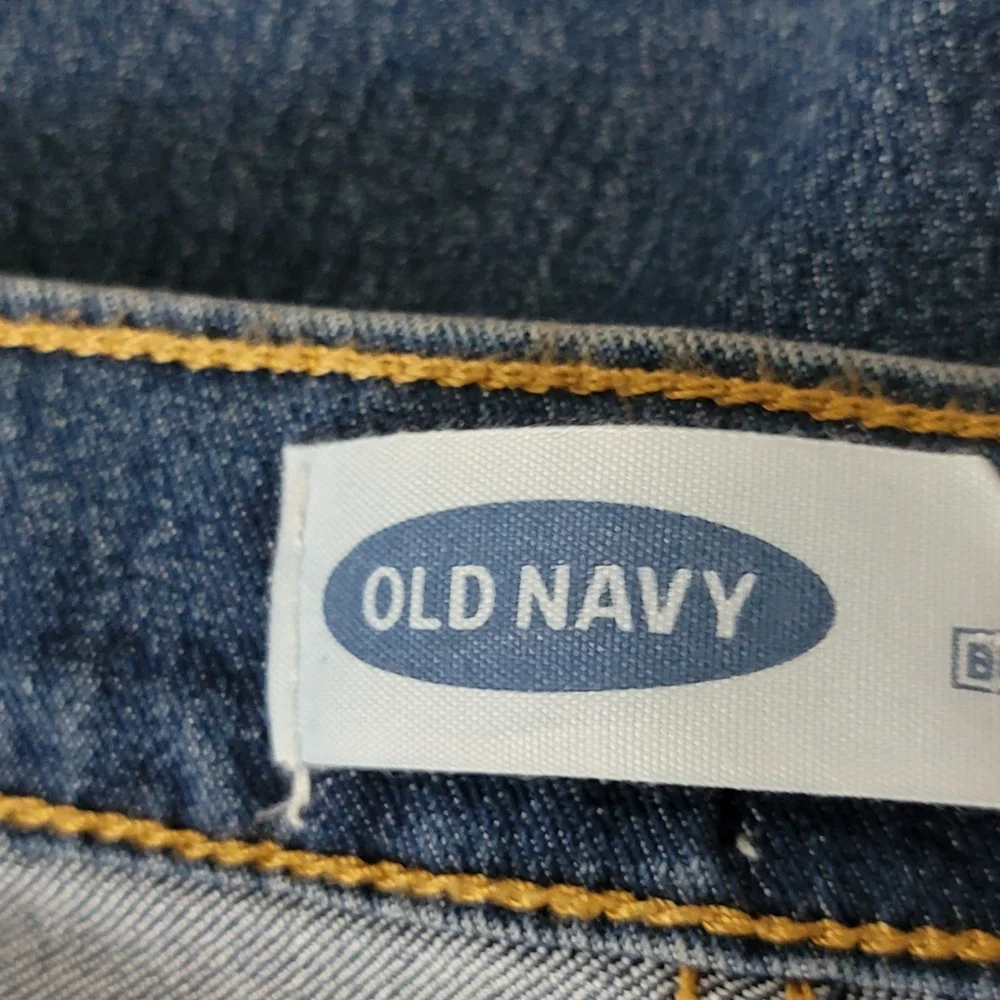 Old Navy girls skinny pull on Jeans XL 14 medium wash stretch denim